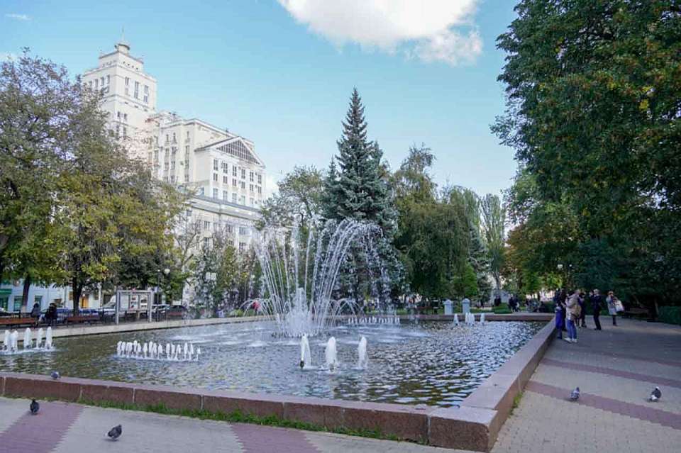 Вход в Кольцовский сквер отремонтируют в Воронеже