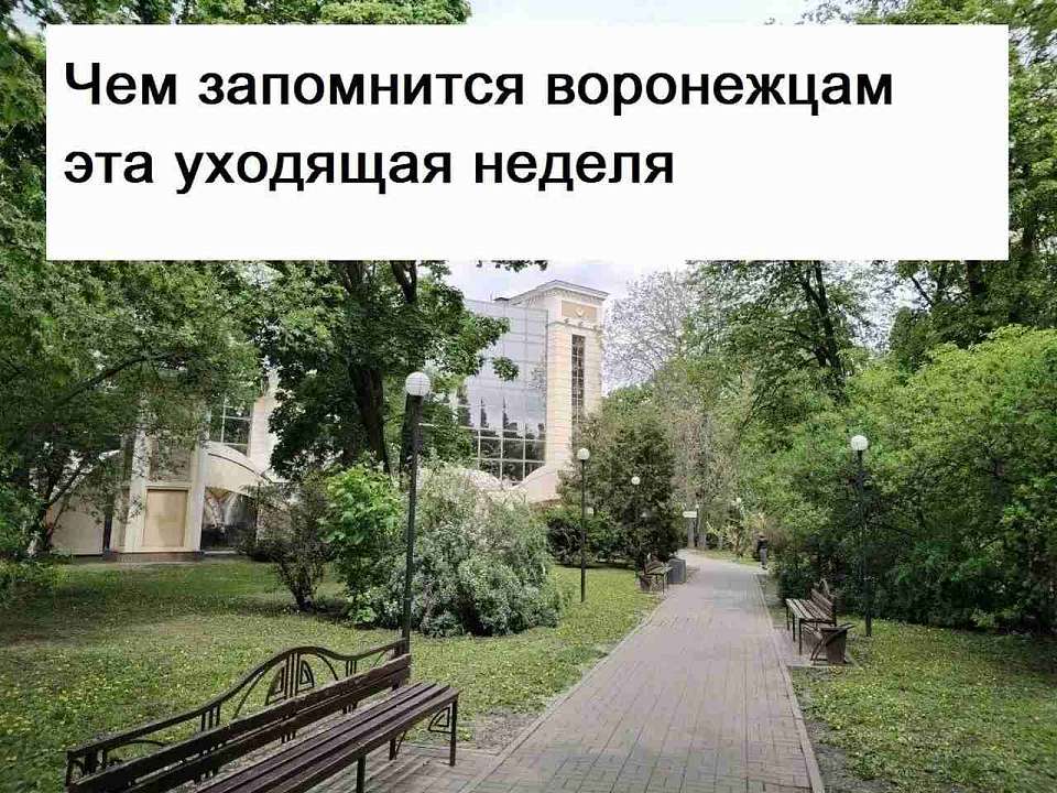 Чем запомнится воронежцам эта уходящая неделя