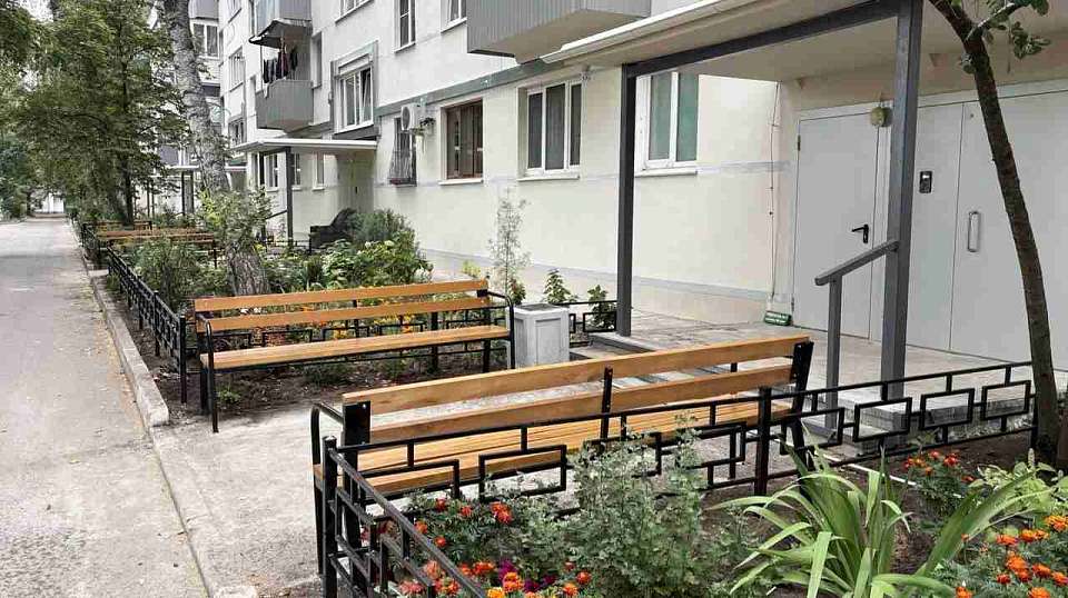Благоустройство дворов в Железнодорожном районе вышло на финишную прямую