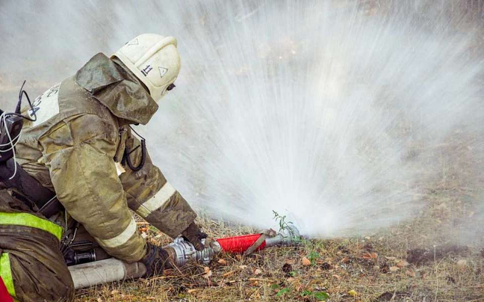 Обломки БПЛА вызвали возгорание лесной подстилки и повредили автомобиль в Воронежской области