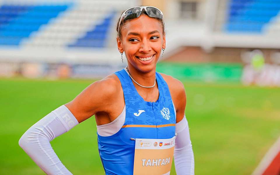 Воронежская легкоатлетка Эмилия Тангара с личным рекордом победила в Беларуси