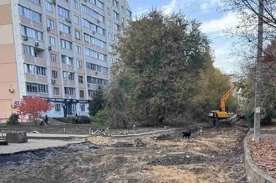 В Воронеже начался ремонт проезда в микрорайоне «Дубрава»