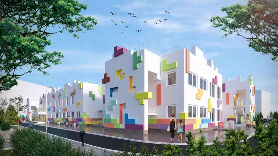 Облик нового детского сада на Остужева представили воронежцам