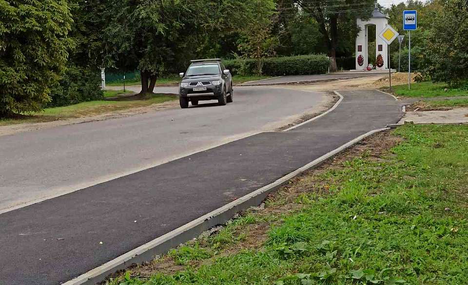 В Железнодорожном районе завершили строительство ещё одного нового тротуара