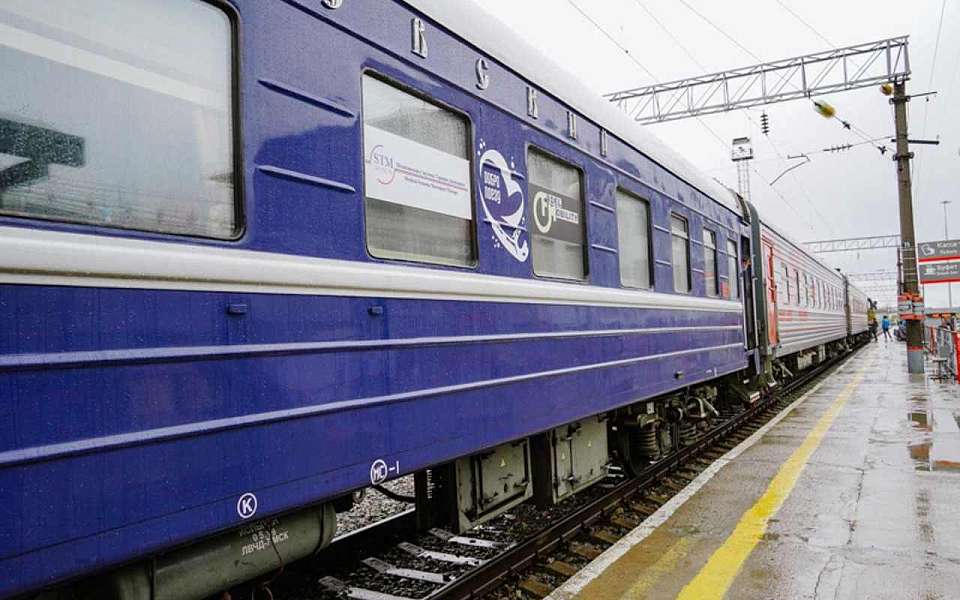 Двери тронувшейся электрички зажали ногу пассажирке в Воронежской области