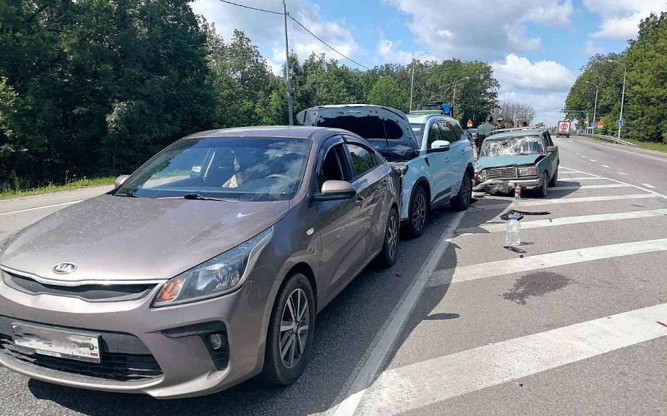 Пенсионер на «Жигулях» устроил ДТП с пострадавшими под Воронежем