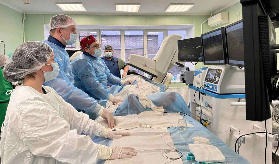 Центр лечения аритмии в Воронежской областной больнице оснастили на 80 млн рублей