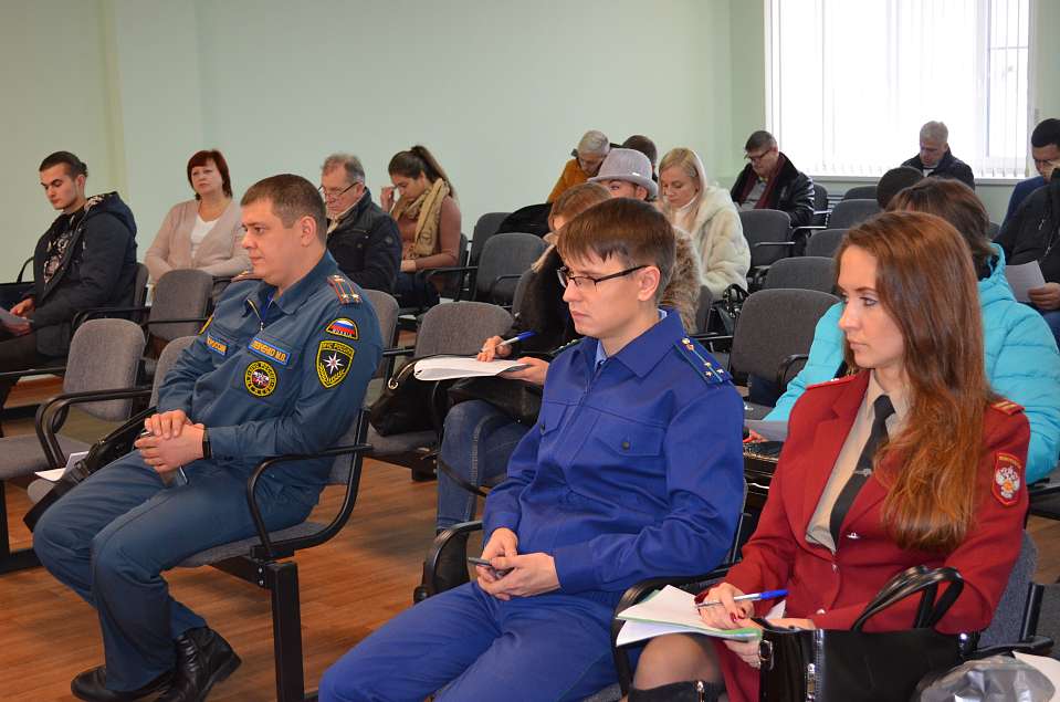 В управе Левобережного района прошла встреча с бизнес-сообществом 