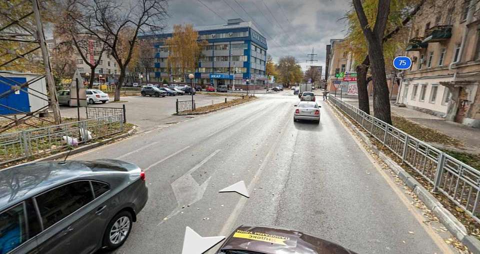 На месяц закроют движение по улице Революции 1905 года в Воронеже