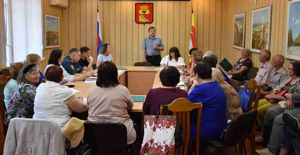 Органы ТОС помогают информировать население о действиях в случае возникновения ЧС