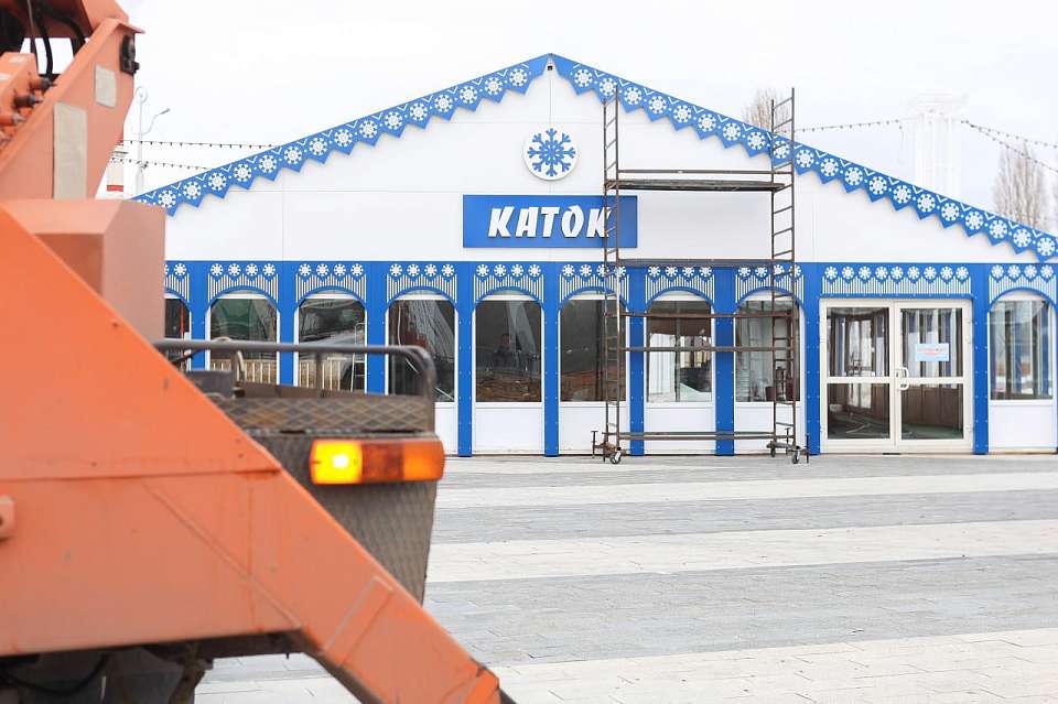 В Воронеже 15 декабря состоится техническое открытие катка на Адмиралтейской площади