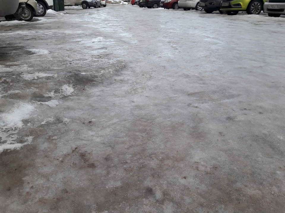 За неделю 686 воронежцев пострадали из-за гололёда