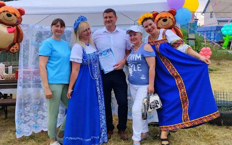 В Коминтерновском районе прошел веселый праздник
