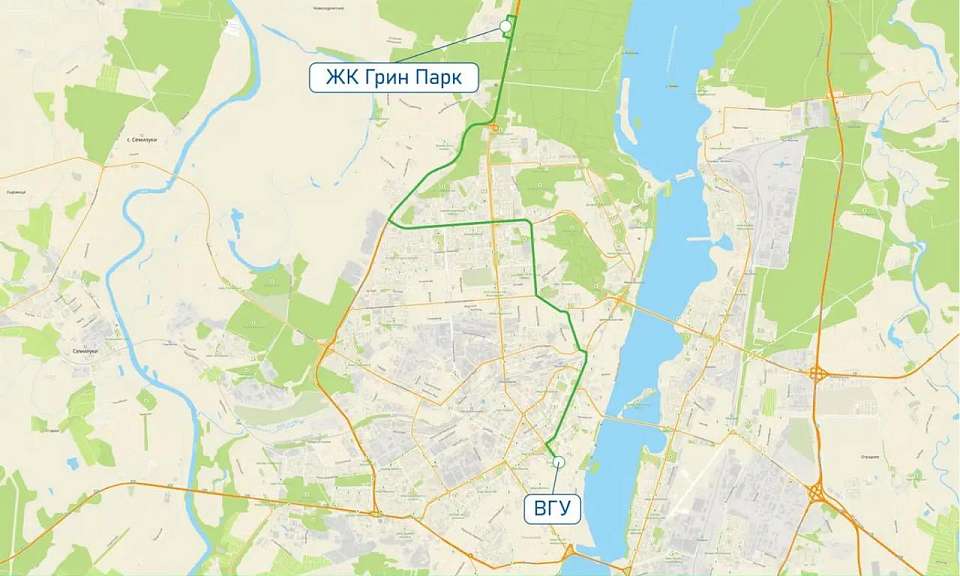 Автобус №44 в Воронеже с 1 апреля вернётся на свой маршрут