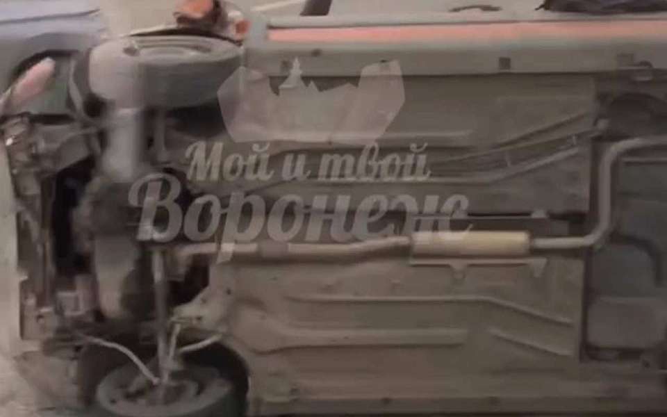 Километровую пробку под Воронежем на трассе М-4 спровоцировало ДТП с тремя машинами