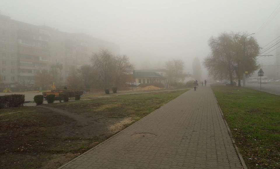 На едкий смог и запах гари жалуются воронежцы