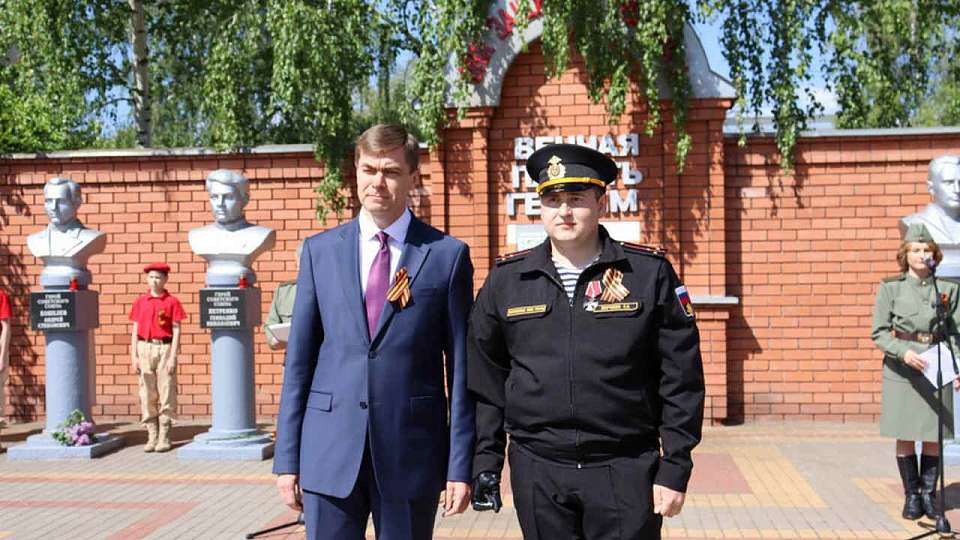 Орденом Мужества наградили военнослужащего из воронежских Лисок