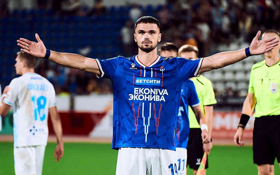 Лучший бомбардир воронежского «Факела» вошел в сборную тура Первой лиги