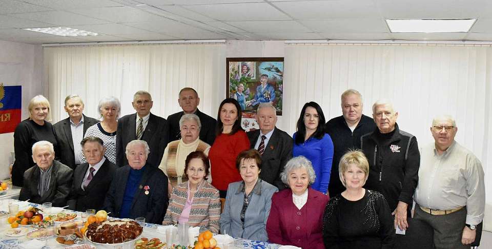 В Ленинском районе ветераны подвели итоги работы за год