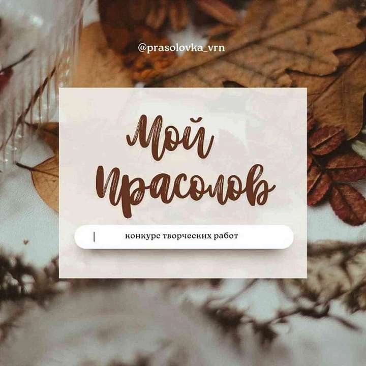 В Коминтерновском районе проводится творческий конкурс «Мой Прасолов»