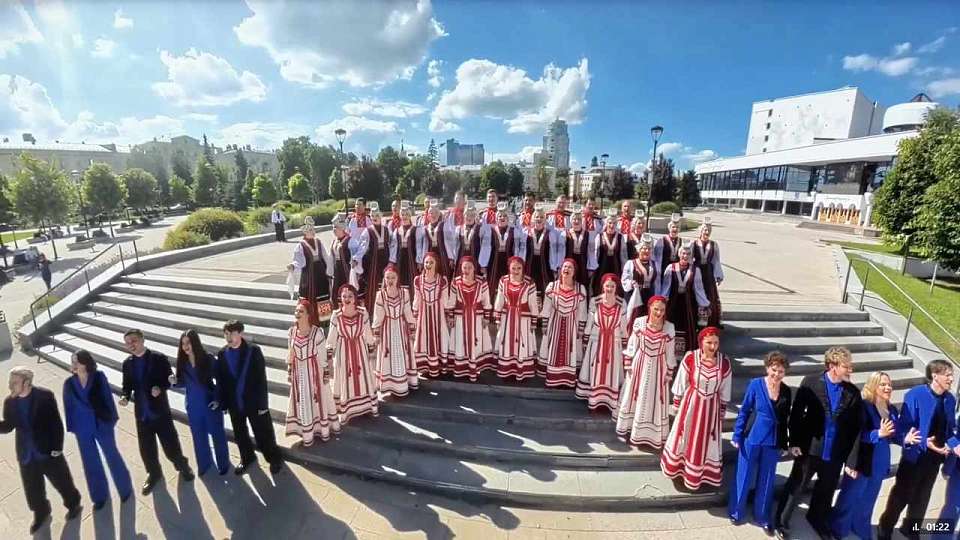 В честь Дня России Воронежская область присоединилась к грандиозной хоровой акции