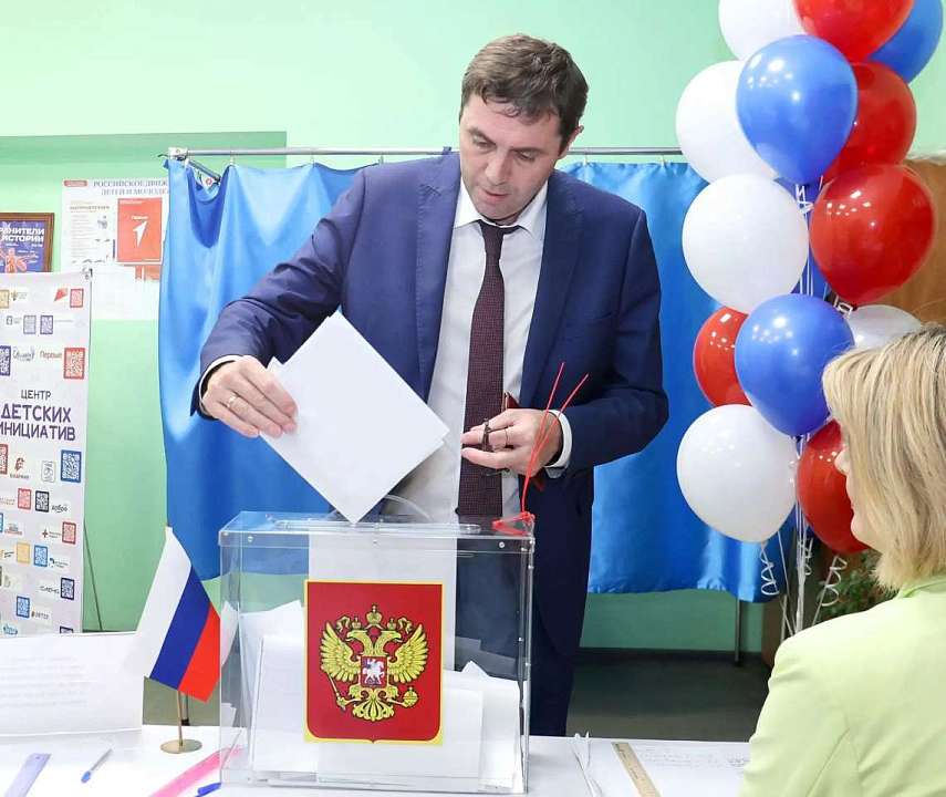 Мэр Сергей Петрин поблагодарил воронежцев за активное участие в выборах