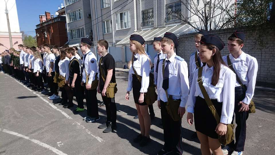 В Центральном районе состоялась военно-патриотическая игра «Орленок – 2019»