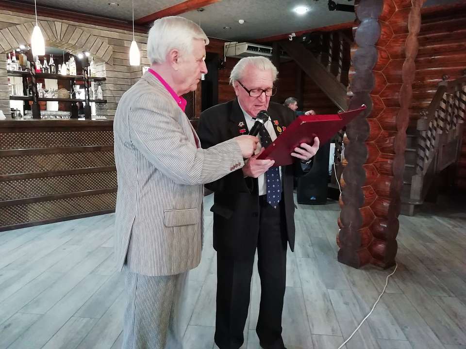 В Коминтерновском районе отметили юбилей  благотворительного фонда ветеранов