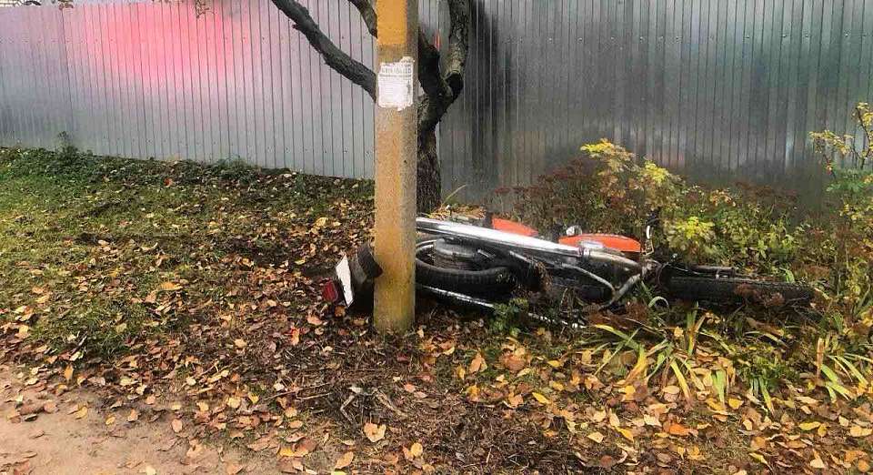 В ДТП погиб 45-летний мотоциклист в Воронежской области