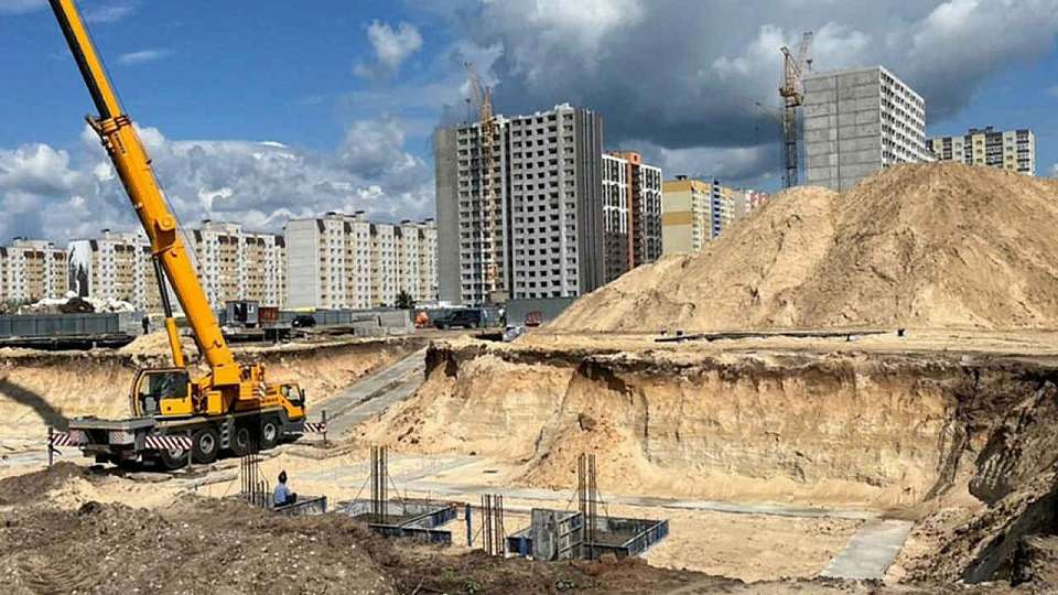 Строительство поликлиники стартовало в воронежском Боровом