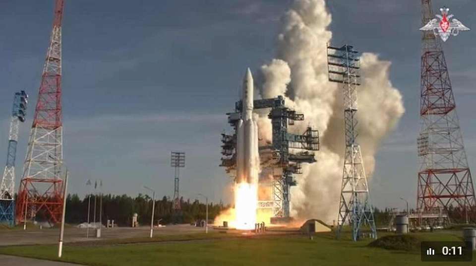 При запуске ракеты-носителя «Ангара-А5» воронежские двигатели успешно отработали