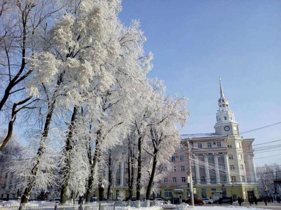 Еще раз 22-градусный мороз ударит в Воронежской области