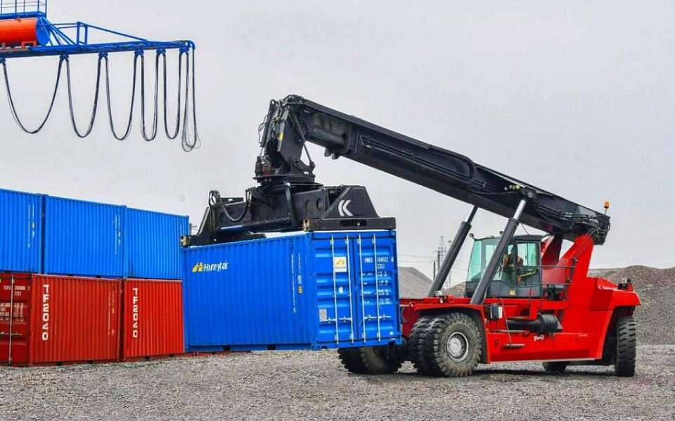 В Китай отправили 59 контейнерных поездов с воронежской Придачи