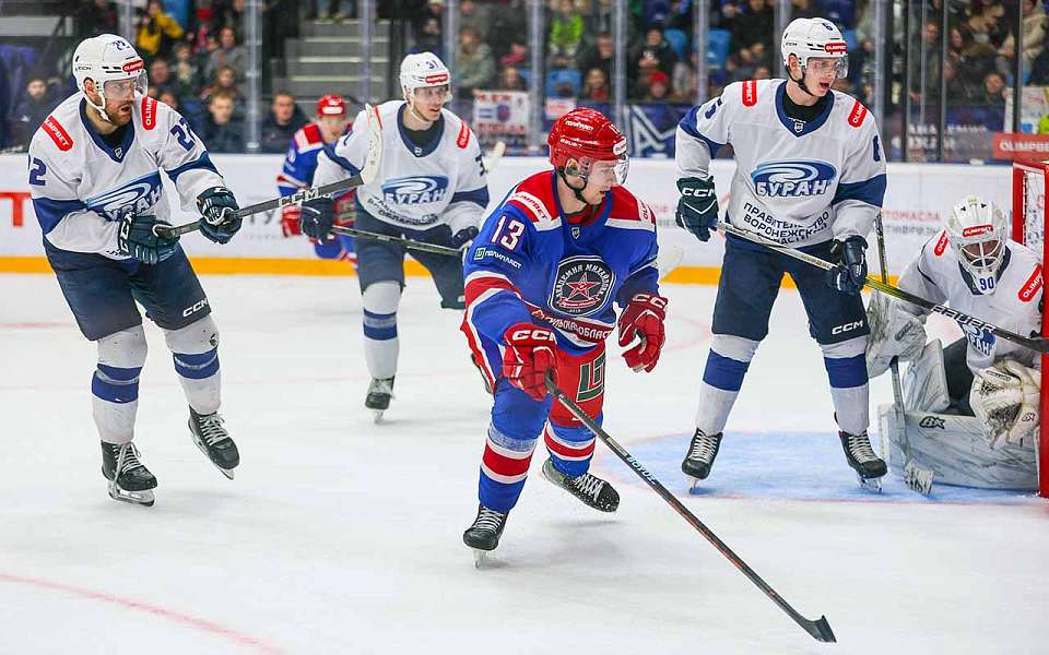 Воронежский «Буран» завершил сложный выезд победой на тульском льду