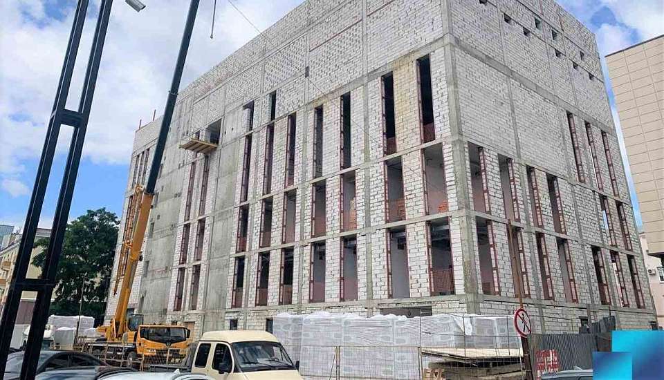 Строящийся репетиционный корпус для Театра оперы и балета в Воронеже готов на 60%