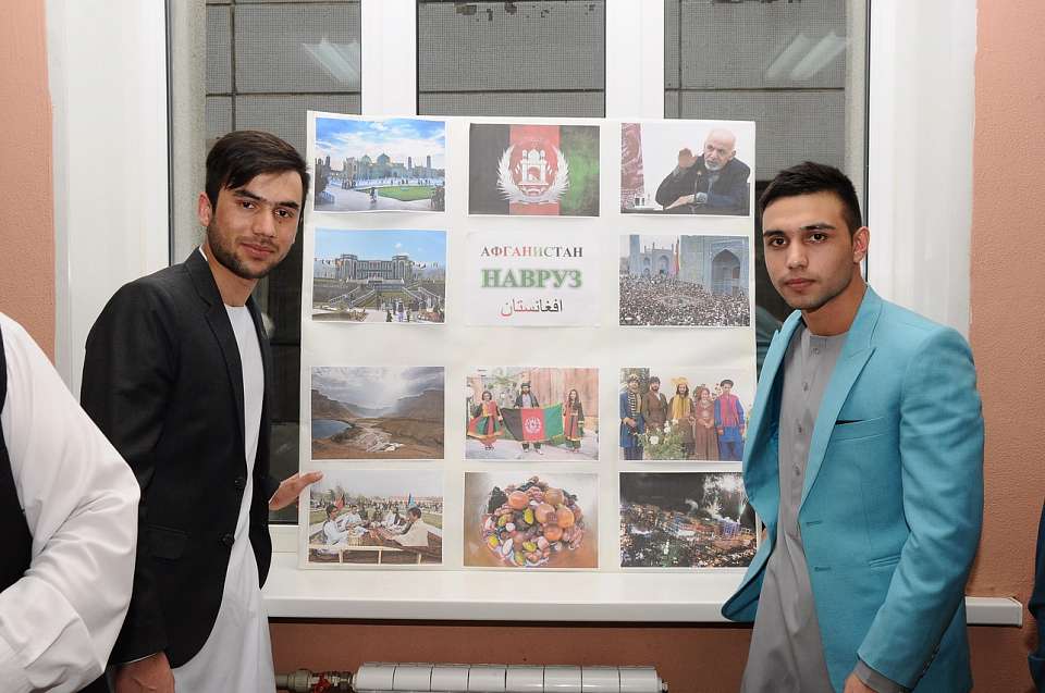 В Ленинском районе Воронежа студенты встретили Новый год