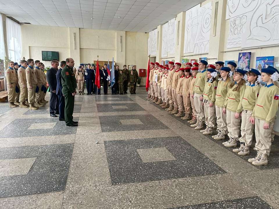 В Левобережном районе Воронежа прошел урок мужества, посвященный выводу войск из Афганистана