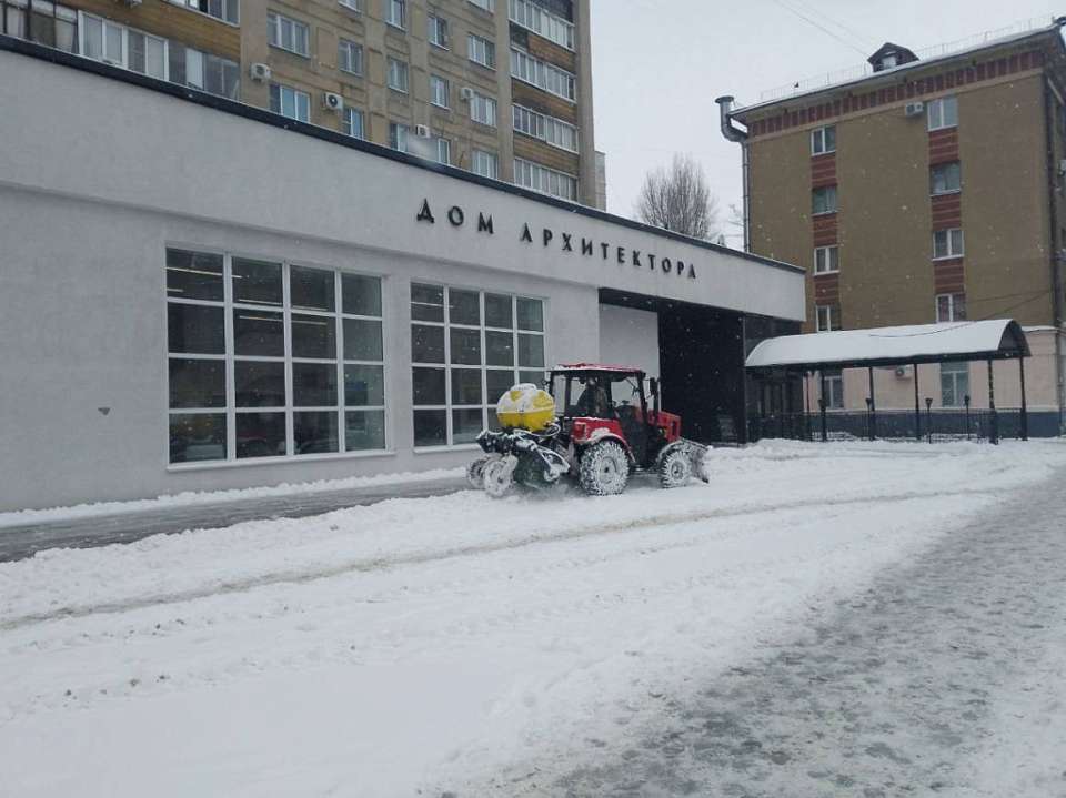 Снег и небольшое потепление придут в Воронеж