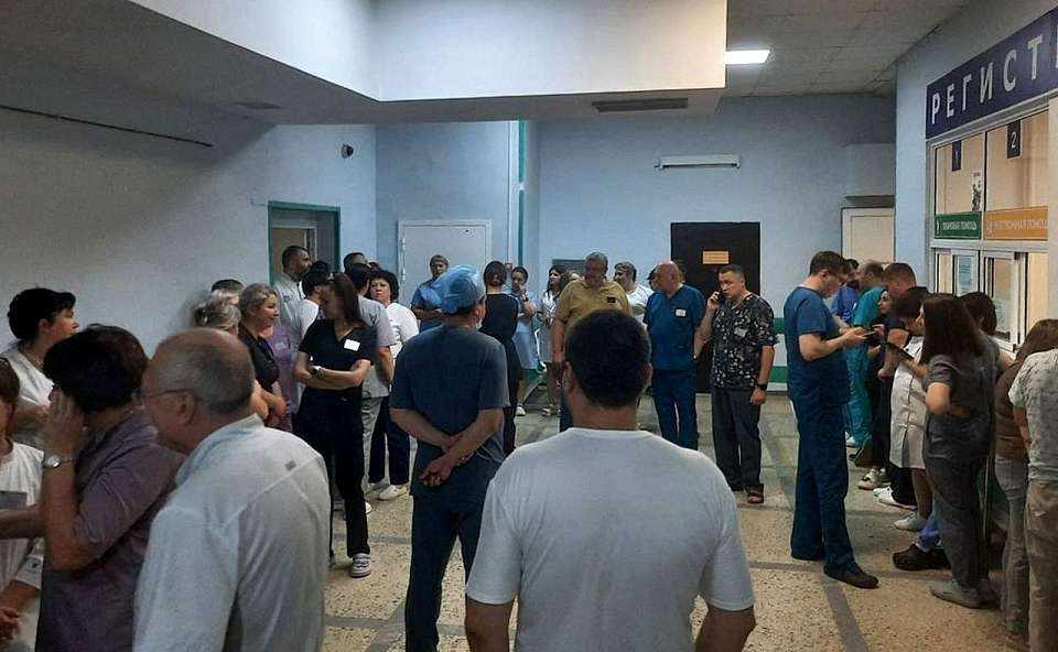 В воронежской больнице отработали эвакуацию персонала и пациентов при атаке БПЛА