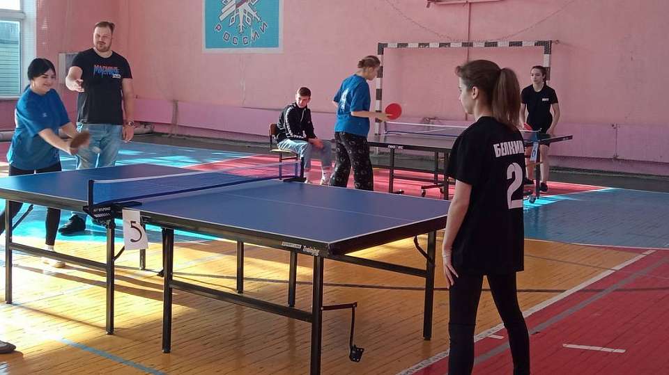 Соревнования по настольному теннису прошли в Железнодорожном районе
