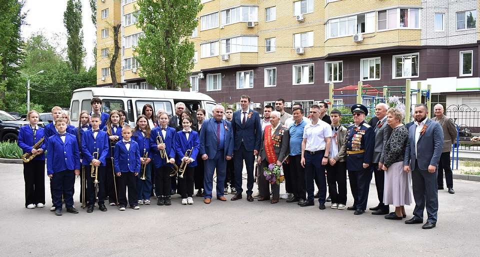 В Ленинском районе прошли торжественные мероприятия, посвященные 80 - й годовщине Победы в Великой Отечественной войне