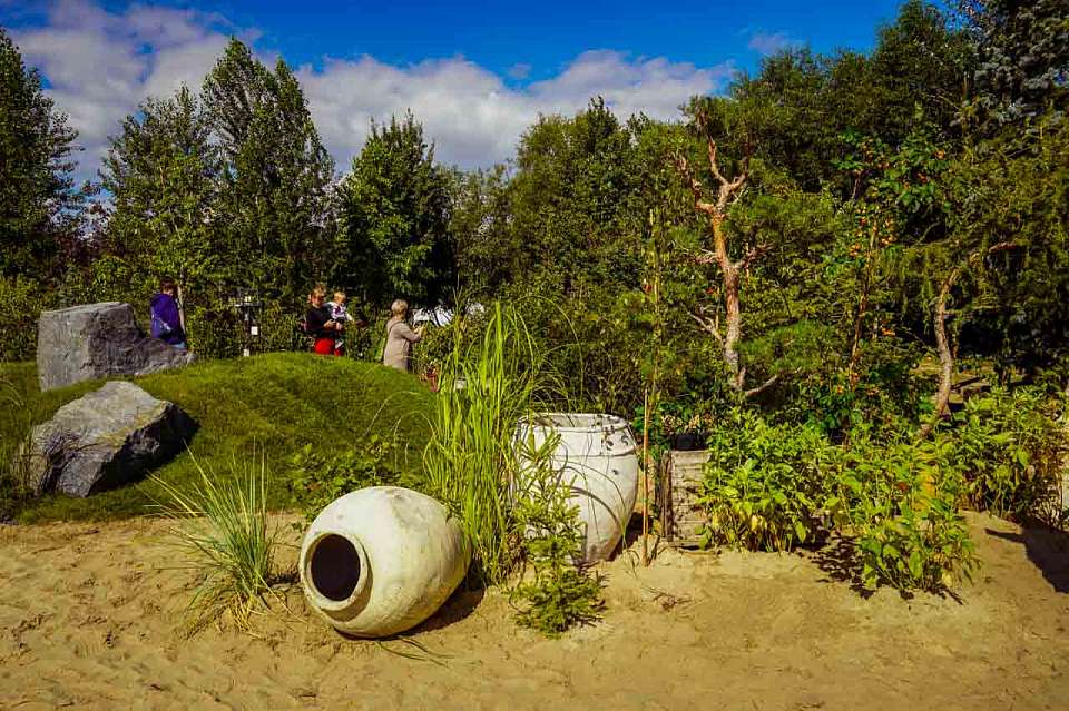 На фестивале «Город-сад» воронежцы увидели «кубы чернозёма» и меловой сад    