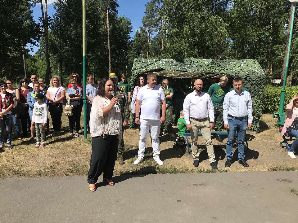                 Торжественное открытие смены состоялось в оборонно–спортивном лагере «Отечество»                                        