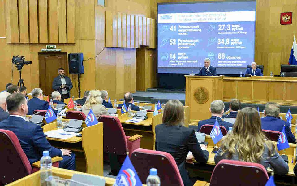 В годовом отчете воронежский губернатор рассказал об укреплении промышленного и аграрного лидерства региона