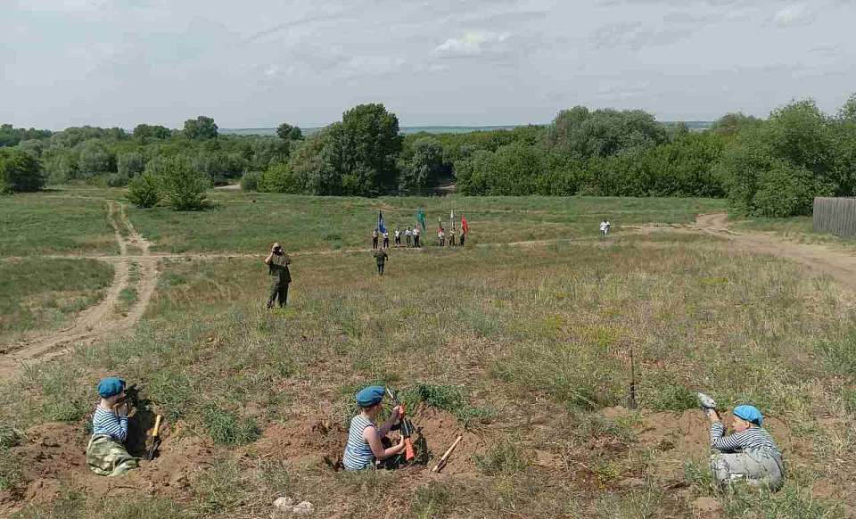 В Левобережном районе прошли полевые сборы для школьников