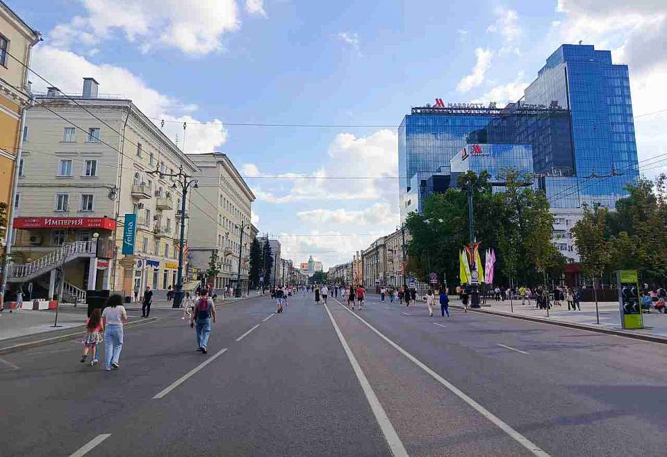 В центральной части Воронежа в День города изменится движение транспорта