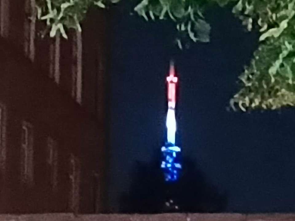 Воронежская телебашня окрасится в красный цвет в знак поддержки больных гемофилией