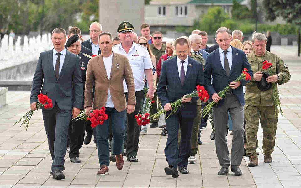 Патриотический марафон прошел в Воронеже