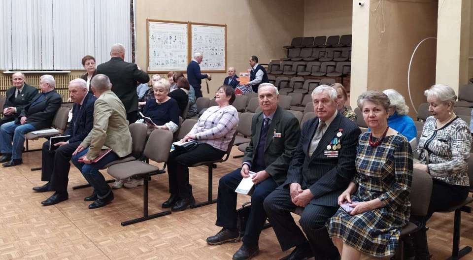 В Коминтерновском районе прошли обучение члены ветеранских организаций Воронежа