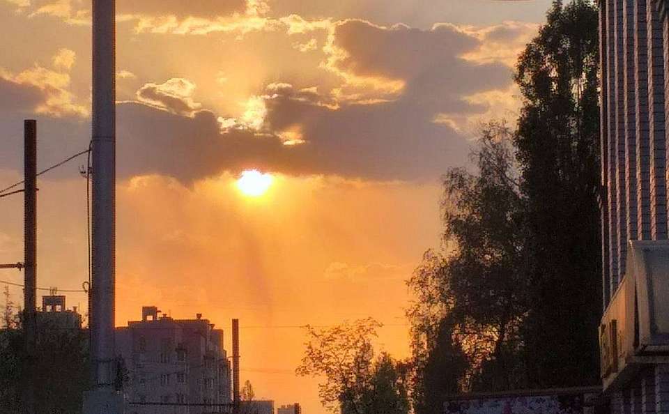 Желтый уровень погодной опасности продлили в Воронежской области